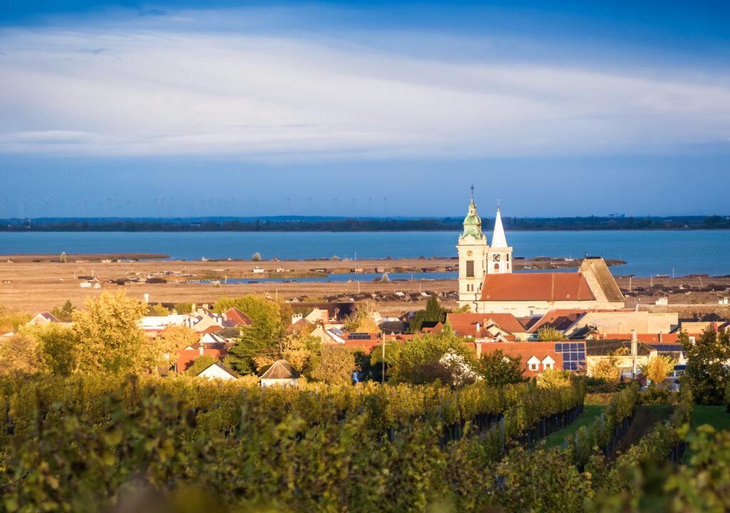Ort Rust am Neusiedlersee in Burgenland Österreich